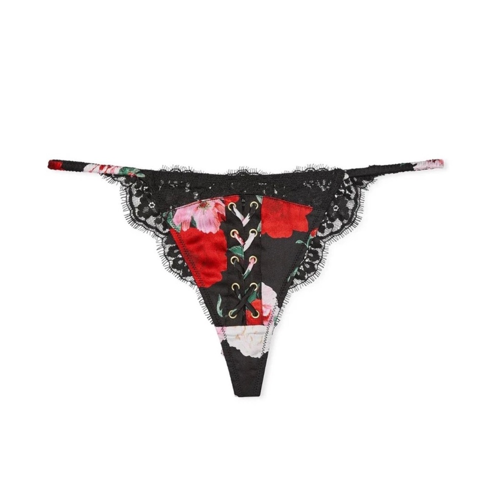Atelier Victoria’s Secret Lace V-String Thong Pantie M L - Picture 3 of 7